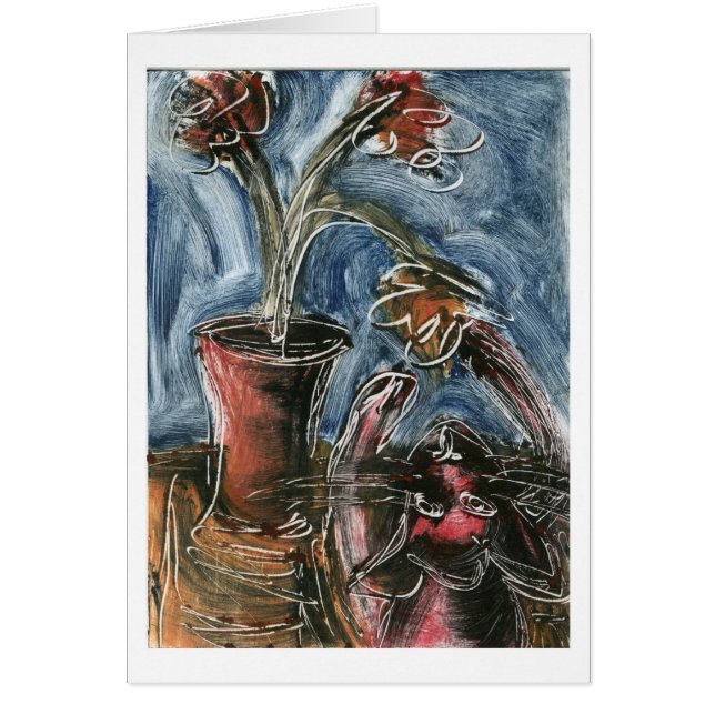 Katze und Blumentopf I (Vorne)