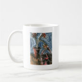 Katze und Blumentopf I Kaffeetasse (Links)