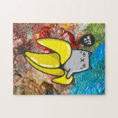 Katze und Farben Puzzle (Horizontal)