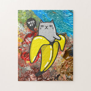 Katze und Farben Puzzle