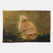 Katze und Fee Handtuch (Horizontal)
