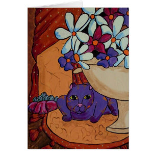 Katze und Feigen