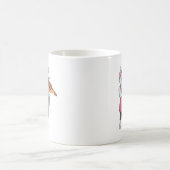 Katze und Fiddle - Kaffee-Tasse Kaffeetasse (Mittel)