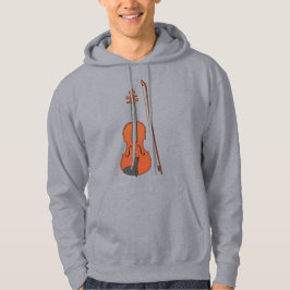 Katze und Fiddle - Meine Violine - Hoodie