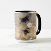 Katze und Fiddle Tasse (VorderseiteRechts)