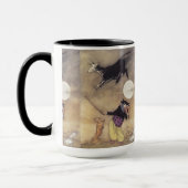 Katze und Fiedel Tasse (Links)