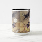 Katze und Fiedel Tasse (Zentrum)