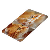 Katze und Fisch Magnet (Linke Seite)