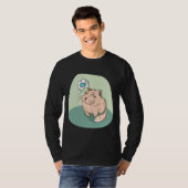 Katze und Fisch T-Shirt (Vorne ganz)