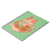 Katze und Fische Notizblock (Linke Seite)