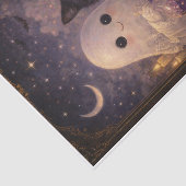 Katze und Freund  Seidenpapier (Ausschnitt)