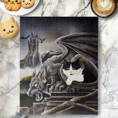 Katze und Gargoyle Puzzle