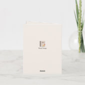 Katze und Geburtstagskarte buchen Karte (Rückseite)