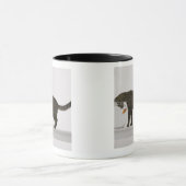 Katze und Goldfisch Tasse (Zentrum)