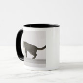 Katze und Goldfisch Tasse (Vorderseite Links)