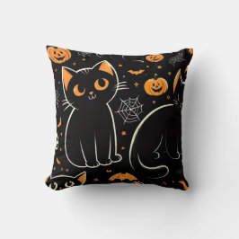 KATZE UND HALLOWEE KISSEN