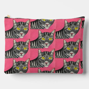 Katze-Und-Hamster-Druck-Cut-Nähen-Tasche Zubehörtasche