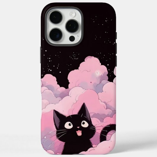 Katze und Himmel Case-Mate iPhone Hülle (Rückseite)