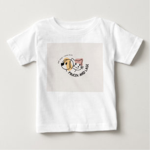 Katze und Hund Design T-Shirt