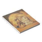 Katze und Hund Notizblock (angewinkelt)