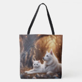 Katze und Hund Tasche (Vorderseite)