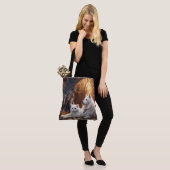 Katze und Hund Tasche (Am Model)