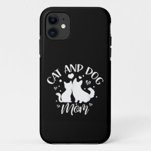Katze und Hunde Mama Girl Lover Hunde Katzen Mutte Case-Mate iPhone Hülle