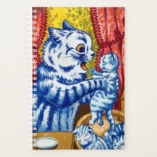 Katze und ihre Kätzchen Planer (Vorderseite)