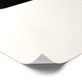 Katze und Kaffeemaschine Poster (Ecke)