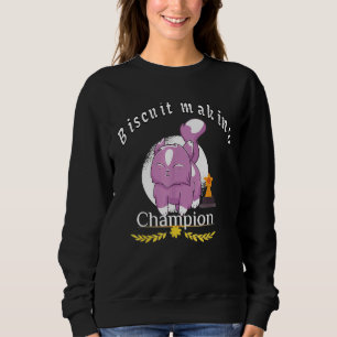 Katze und Kätzchen Biscuit Champion Sweatshirt