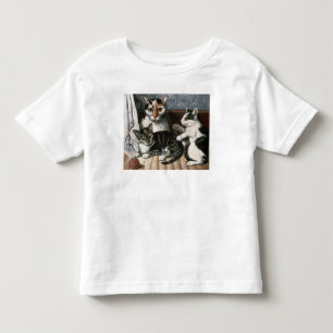 Katze und Kätzchen, c.1872-1883 Kleinkind T-shirt