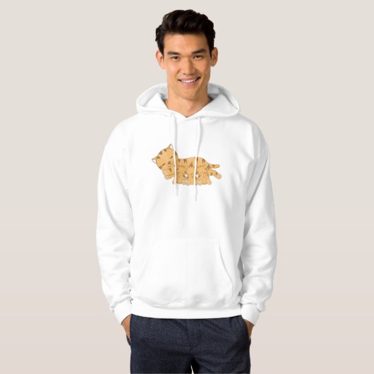 Katze und Kätzchen Hoodie (Vorne ganz)