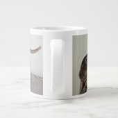 Katze und Kätzchen Jumbo-Tasse (Rückseite)