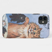 Katze und Kittens, Louis Wain Case-Mate iPhone Hülle (Rückseite (Horizontal))