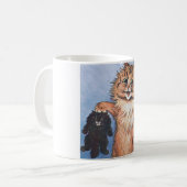 Katze und Kittens, Louis Wain Kaffeetasse (Vorderseite Links)