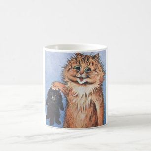 Katze und Kittens, Louis Wain Kaffeetasse