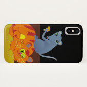 Katze und Maus Case-Mate iPhone Hülle (Rückseite (Horizontal))