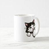 Katze und Maus Kaffeetasse (VorderseiteRechts)