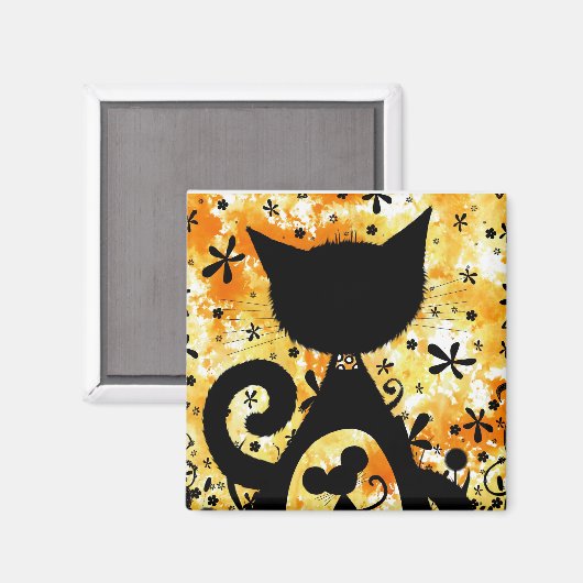 Katze und Maus - Magnete Magnet (Vorderseite/Rückseite)