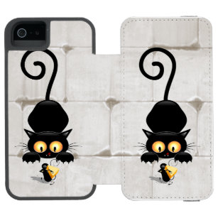 Katze und Maus mit Käse Fun Cartoon Charaktere Incipio Watson™ iPhone 5 Geldbörsen Hülle