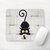 Katze und Maus mit Käse Fun Cartoon Charaktere Mousepad (Mit Mouse)