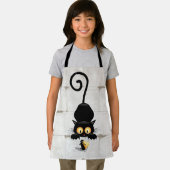 Katze und Maus mit Käse Fun Cartoon Charaktere Schürze (Insitu)