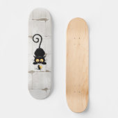 Katze und Maus mit Käse Fun Cartoon Charaktere Skateboard (Vorderseite)