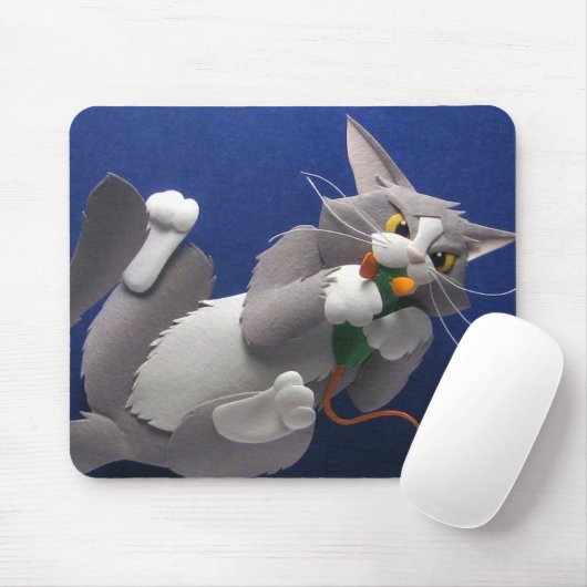 Katze und Maus Mousepad (Mit Mouse)