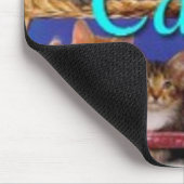 Katze und Maus Mousepad (Ecke)