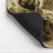 Katze und Maus Mousepad (Ecke)