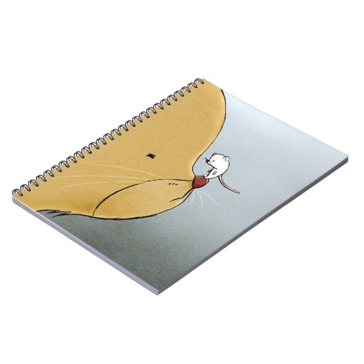 Katze und Maus Notizblock (Linke Seite)