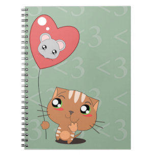 Katze und Maus Notizblock
