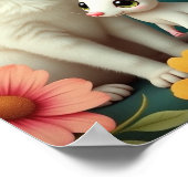 Katze und Maus Poster (Ecke)