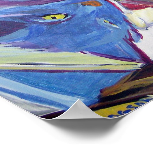 Katze und Maus Poster (Ecke)